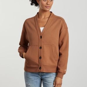 Everlane The Organic Cotton Varsity Cardigan - Size Medium